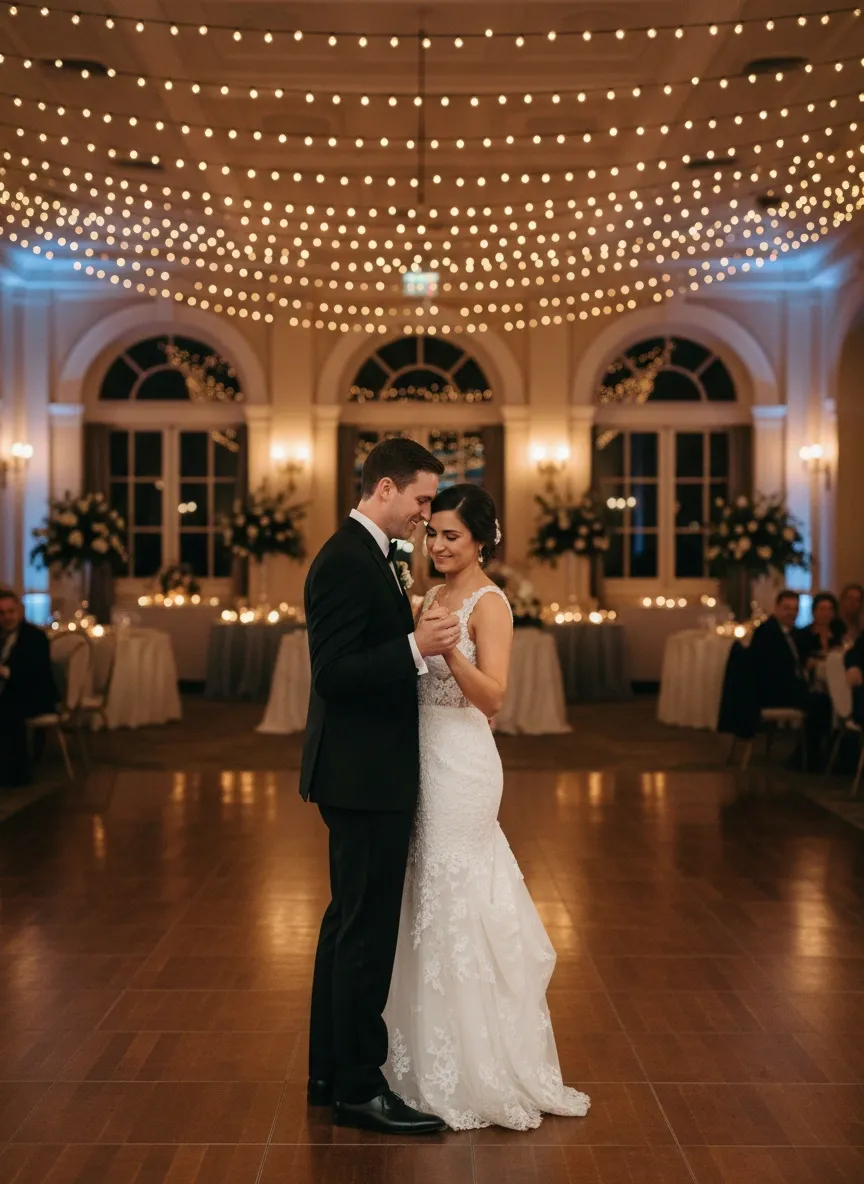 Wedding reception photography